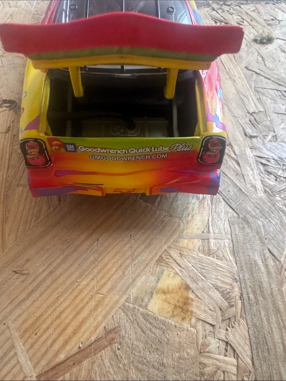 Dale Earnhardt Rainbow Race Car die cast- Multicolor